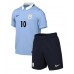 Dětské fotbalový komplet Uruguay Giorgian de Arrascaeta #10 Domácí košile MS 2026 Krátkým Rukávem